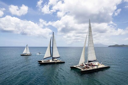 Basseterre: St. Kitts Nevis Day Catamaran - Snorkel & Lunch