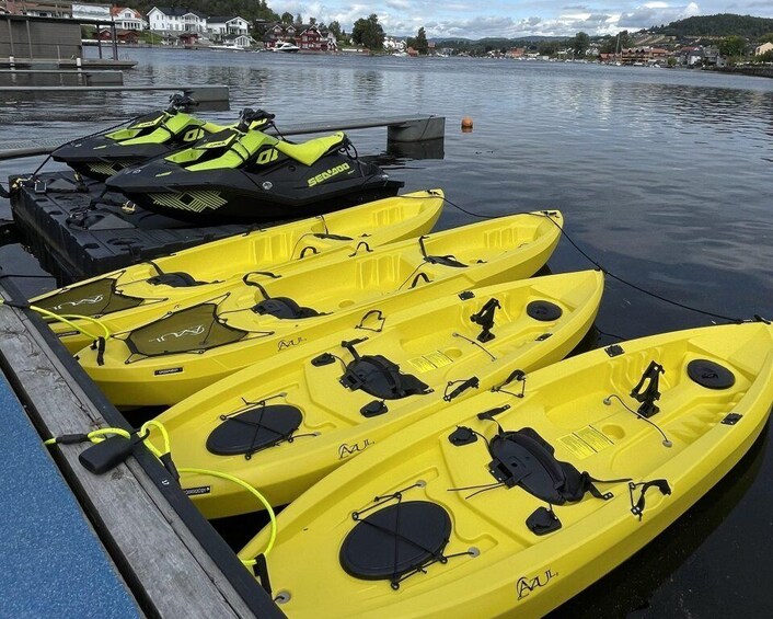 Porsgrunn: Kayak - Paddle The River With Friends and Family