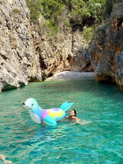 Picture 28 for Activity Vlore: Dafina Cave & Haxhi Ali Cave Speedboat Guided Tour