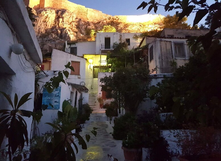 Picture 1 for Activity Athens: Evening Guided Walking Tour with Plaka & Dinner