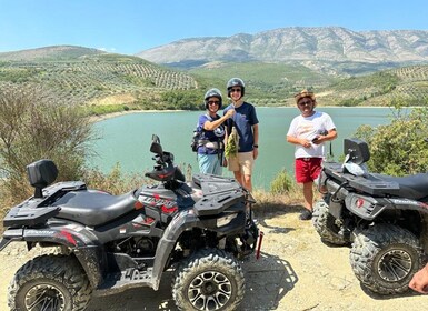 Berat's quad bike Escapade: Conquering Rivers, Lakes, and Hills