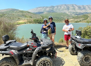 Berat's quad bike Escapade: Conquering Rivers, Lakes, and Hills