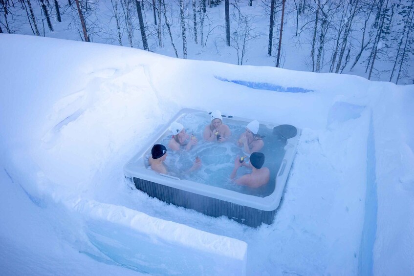 Picture 2 for Activity Rovaniemi: Arctic Snow Hotel Tour and Sauna Experience