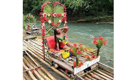 Bamboo River Rafting Tour & Foot Massage all-inclusive