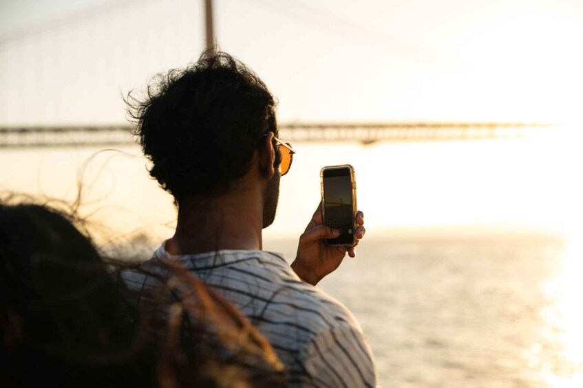 Picture 8 for Activity Lisbon: Sunset Boat Tour with Music and Drinks