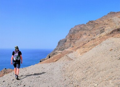 Wanderung an der Küste zum Leuchtturm