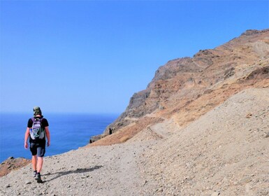 Wanderung an der Küste zum Leuchtturm