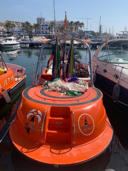 Picture 5 for Activity Benalmádena: Deluxe Parasailing Flight from Benalmadena Port