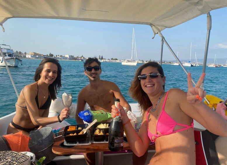 Picture 6 for Activity Cagliari: Tour on the Boat and Aperitivi Experience