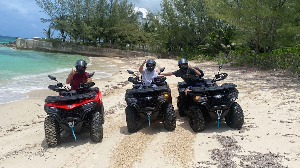 Nas: Atv guided tours best beaches, historical sites & lunch