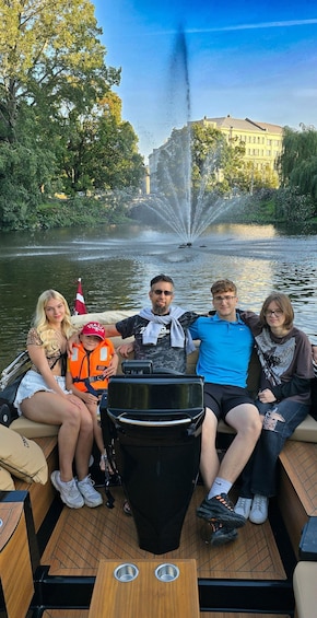 Picture 6 for Activity Riga: Private Boat Tour City Canal and Daugava River
