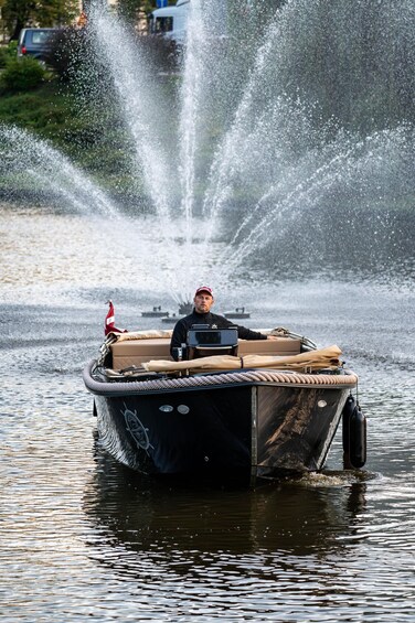 Picture 4 for Activity Riga: Private Boat Tour City Canal and Daugava River