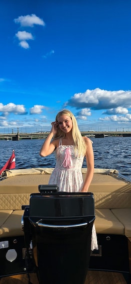 Picture 16 for Activity Riga: Private Boat Tour City Canal and Daugava River