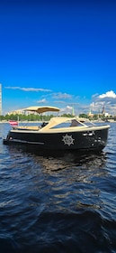 Riga: Private Boat Tour City Canal and Daugava River