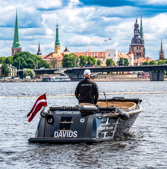 Picture 40 for Activity Riga: Private Boat Tour City Canal and Daugava River