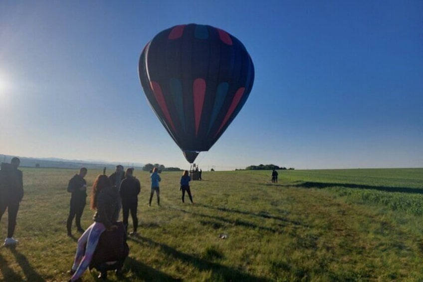 30-minute Hot Air Balloon Sightseeing Morning Tour in Sofia 