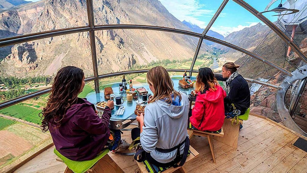 Picture 4 for Activity Night Adventure: Skylodge+Via Ferrata+Zip Line/Valle Sagrado