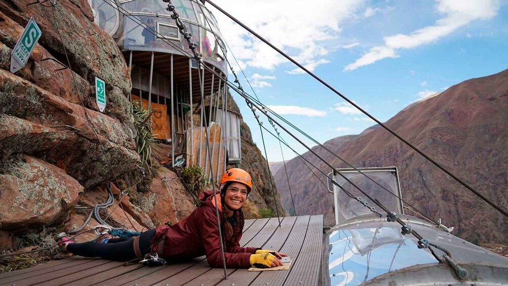 Picture 3 for Activity Night Adventure: Skylodge+Via Ferrata+Zip Line/Valle Sagrado