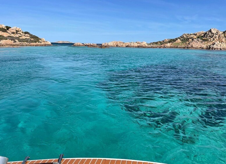 boat tour in the Maddalena archipelago