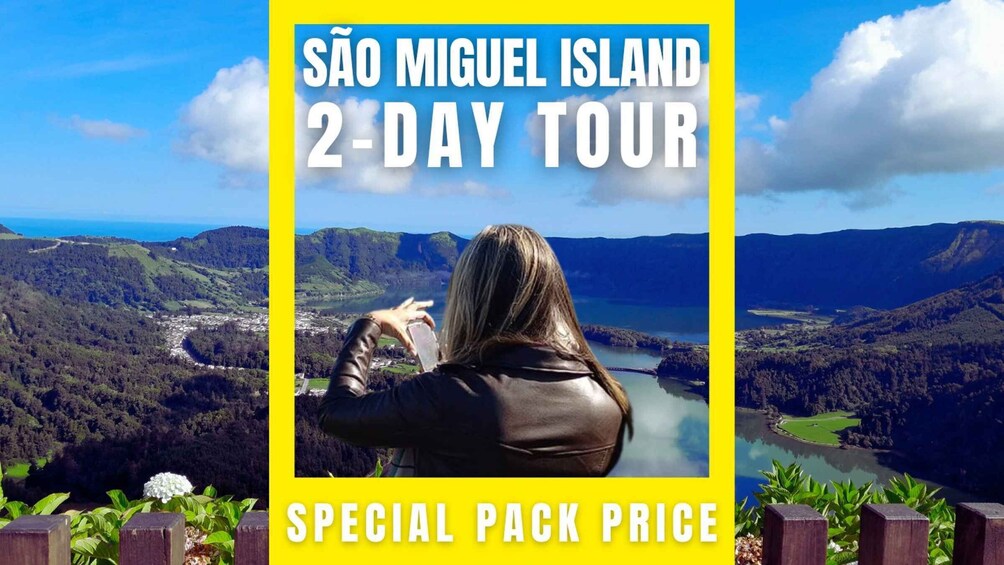 From Ponta Delgada: 2-Day São Miguel Island West & East Tour