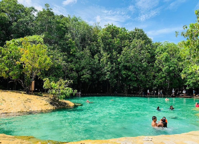 Ao Nang: Hot Spring, Emerald Pool & Tiger Cave Temple Tour