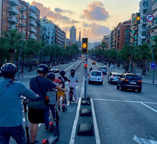 Picture 13 for Activity Barcelona: Sagrada Familia Electric Scooter or Bike Tour