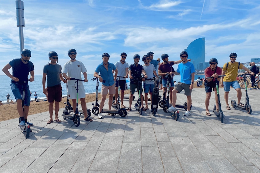 Picture 10 for Activity Barcelona: Sagrada Familia Electric Scooter or Bike Tour