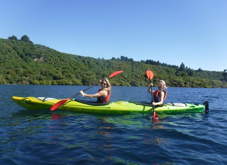 Picture 5 for Activity Taupo: Maori Rock Carvings Kayaking Tour