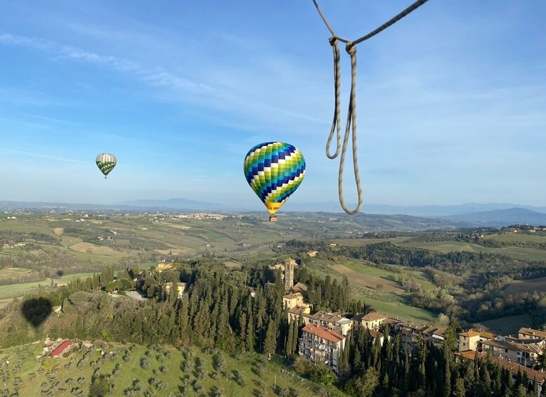 Picture 5 for Activity Private Hot Air Balloon, Pienza, Montalcino, Val D'orcia