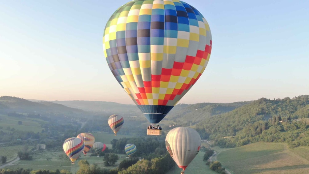 Picture 13 for Activity Private Hot Air Balloon, Pienza, Montalcino, Val D'orcia