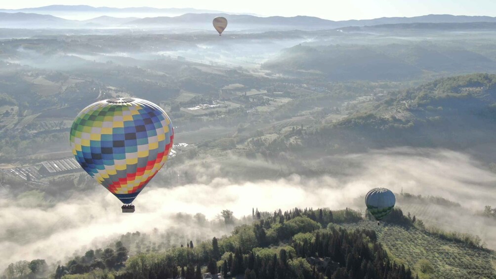 Picture 1 for Activity Private Hot Air Balloon, Pienza, Montalcino, Val D'orcia