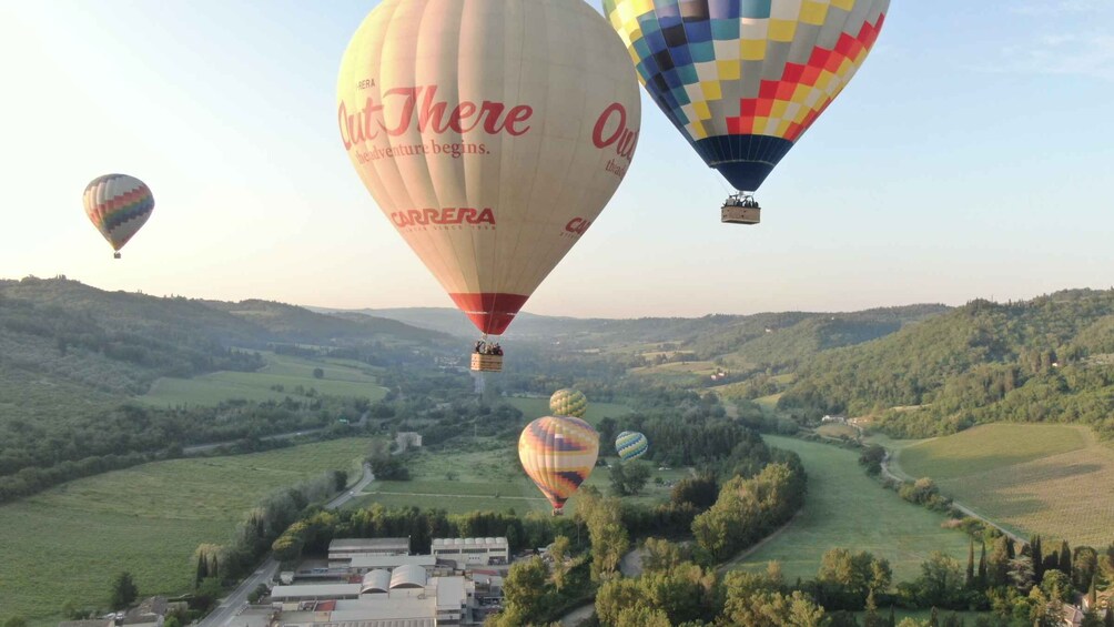 Picture 12 for Activity Private Hot Air Balloon, Pienza, Montalcino, Val D'orcia