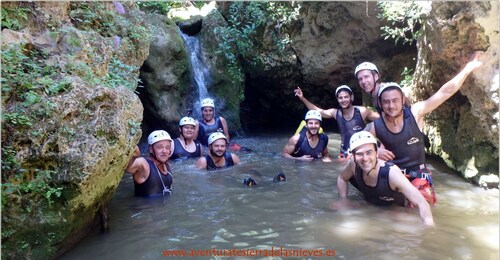 Private Gruppe Abenteuerliches Canyoning im Biosphärenreservat Málaga