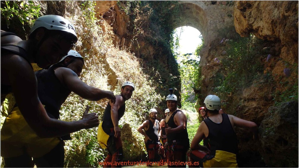 Picture 1 for Activity Private Group Adventurous canyoning in Málaga Biosphere Rese