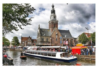 Rondvaart Alkmaar vanaf de Kaasmarkt