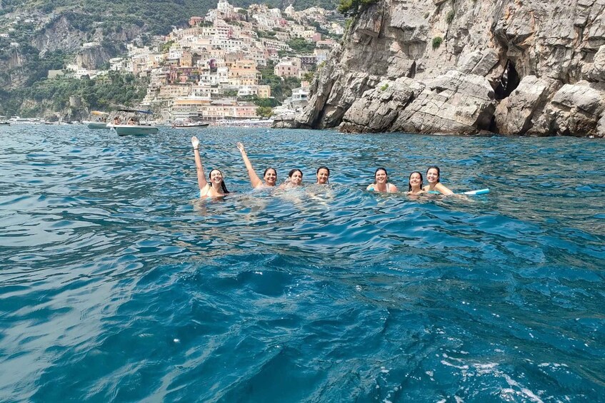 Picture 3 for Activity Amalfi Coast: Boat Adventure – Caves, Beaches, Positano