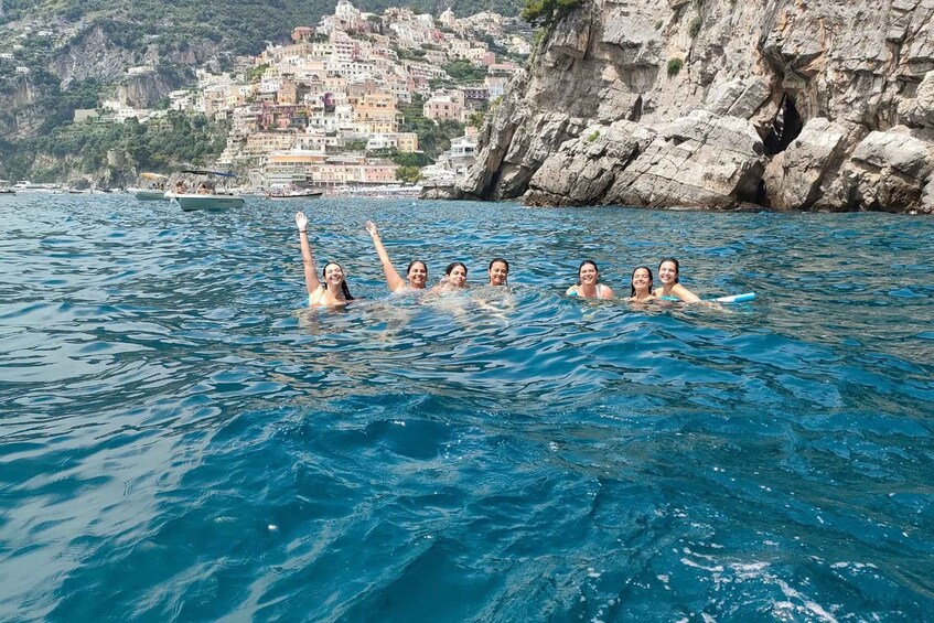 Picture 3 for Activity Amalfi Coast: Boat Adventure – Caves, Beaches, Positano