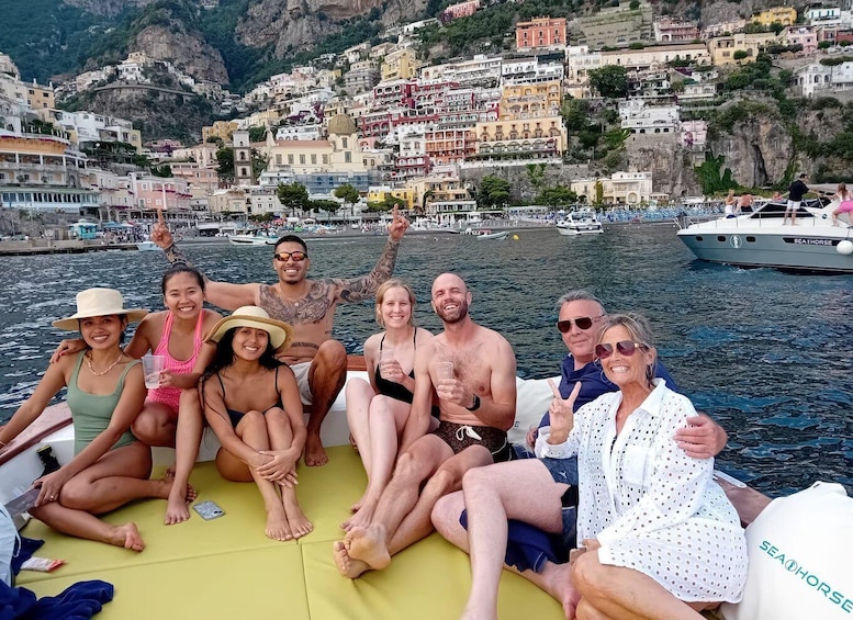 Picture 7 for Activity Amalfi Coast: Boat Adventure – Caves, Beaches, Positano