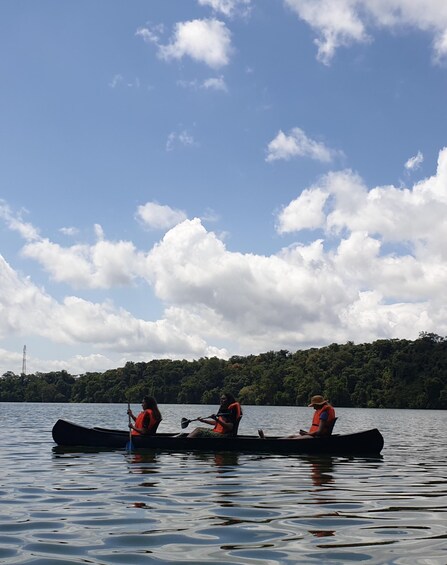 Picture 3 for Activity Canoeing Adventure at Lake Duluti (with Drinks)