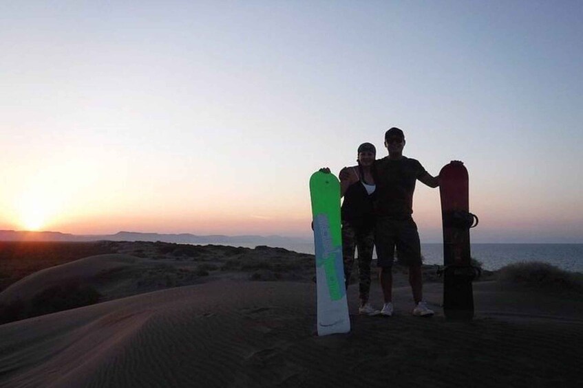 Picture 4 for Activity La Paz: Sunset Sandboarding at La Paz Dunes Tour