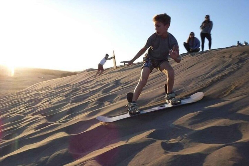 Picture 3 for Activity La Paz: Sunset Sandboarding at La Paz Dunes Tour