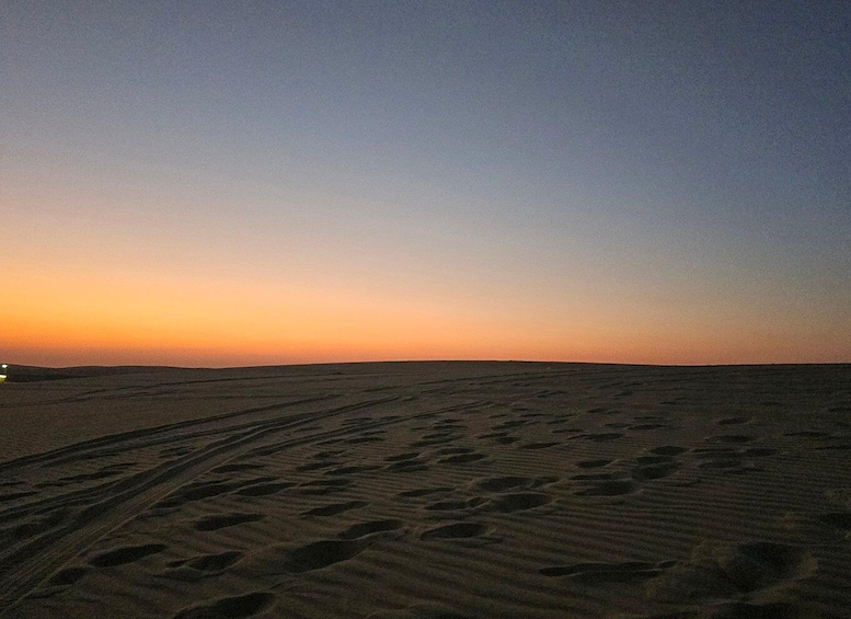 Picture 7 for Activity Doha Private Desert Safari, inland sea, sand boarding