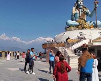 Halvdagar Pokhara Sight seeing med bil med drivar