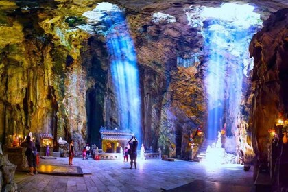 Depuis Hoi An/Da Nang : Montagne de Marbre et Montagne des Singes Privée ex...