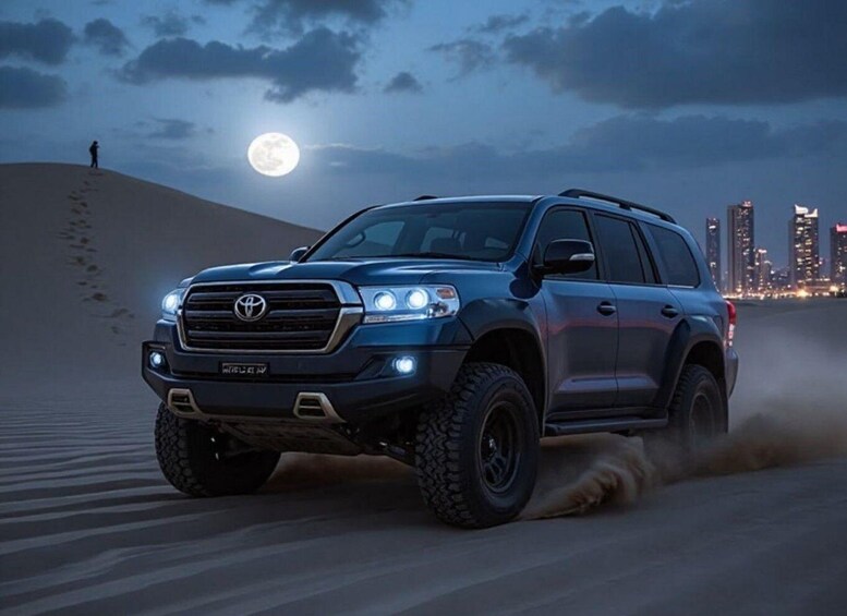 Doha : Night Desert Safari with Dune Bashing & Stargazing