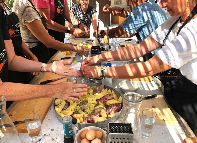 Greek Cooking Class in an Olive grove in Messinia