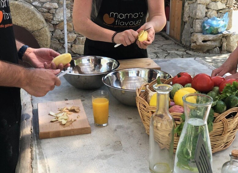 Picture 13 for Activity Greek Cooking Class in an Olive grove in Messinia