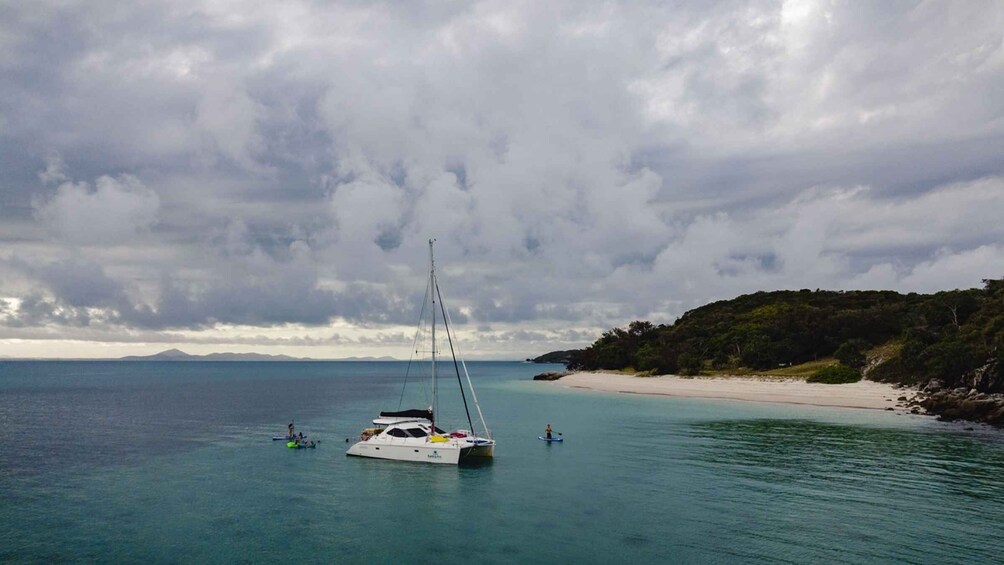 Picture 4 for Activity Keppel Islands: Sunset Cruise w/ Cheese Platter & Champagne