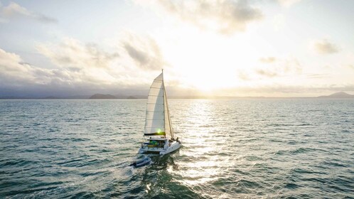 Islas Keppel: crucero al atardecer con bandeja de quesos y champán