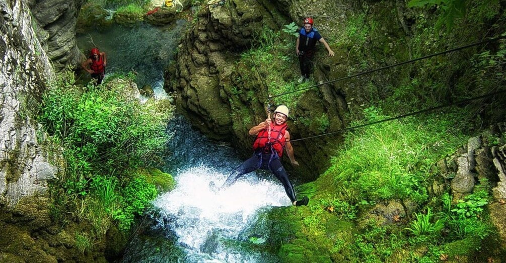 Picture 3 for Activity Megalo Papingo: Canyoning with Rappel Section A